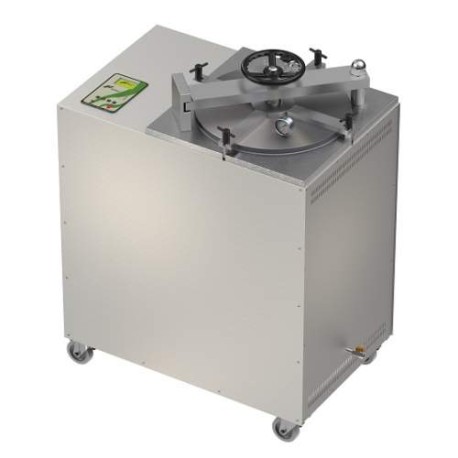 Autoclave automática digital, con puerto de comunicación USB, de 50x80 cm., Temperatura máxima 130 C