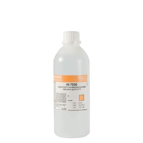 Solucion de 12880 µS, 500 mL. Hanna HI7030L